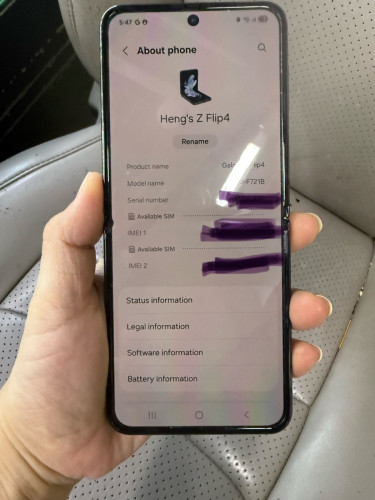 Sell Samsung Zflip 4