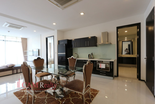 Western Style 1 Bedroom Serviced Apartment For Rent in Daun Penh