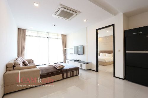 Western Style 1 Bedroom Serviced Apartment For Rent in Daun Penh
