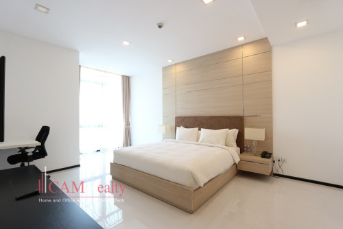 Western Style 1 Bedroom Serviced Apartment For Rent in Daun Penh
