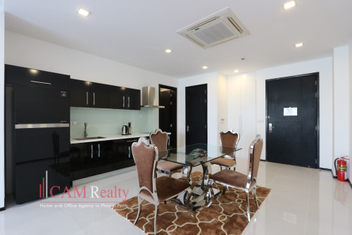 Western Style 1 Bedroom Serviced Apartment For Rent in Daun Penh