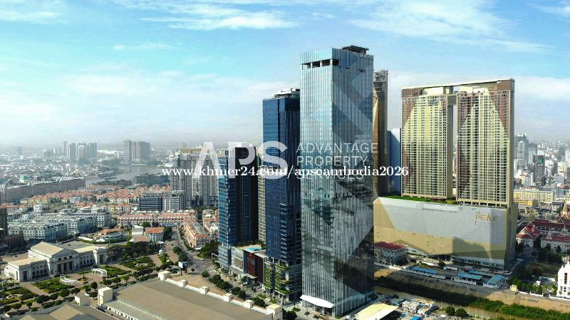 Morgan Tower - Prime Office for Lease / Rent - Koh Pich (Diamond Island)