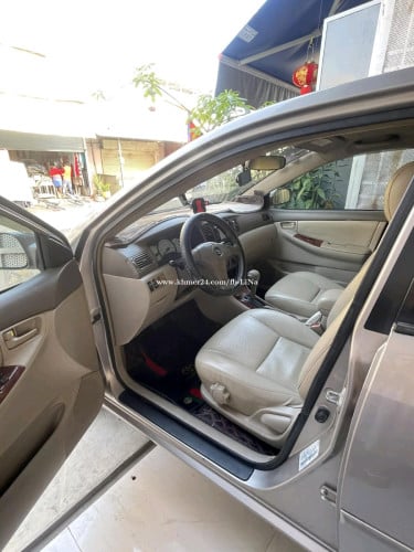 ចង់លក់ឡានCOROLA 2003 LE ម្ចាស់ដេីមទី1 ស្អាតណាស់អត់បុកអត់ប៉ះអត់ច្រេះក្នុង+ក្រៅថ្មីលក់ 8900$ចចារ