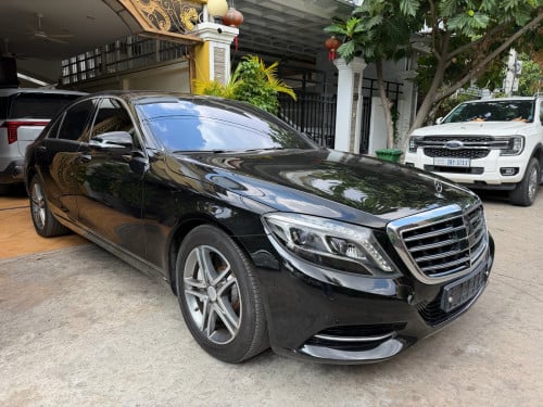 តម្លៃសាង លក់បន្ត ឬ ជិះផ្ទាល់ Mercedes S400L 2016 4Matic តួរវែង
