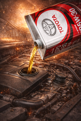 ប្រេងម៉ាស៊ីន TOYOTA MOTOR OIL 5W30 (Fully Synthetic)