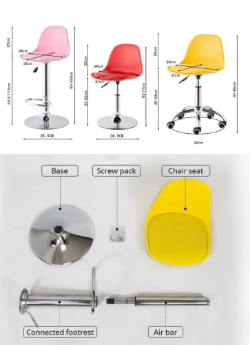 Chair bar heigh 75cm available in stock