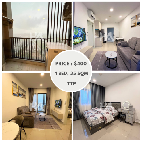 Condo 1 bedroom  For Rent in TTP !