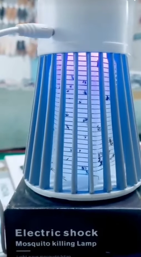ELectric shock Mosquito killing lamp ម៉ាស៊ីនចាប់មូសខ្នាតតូច