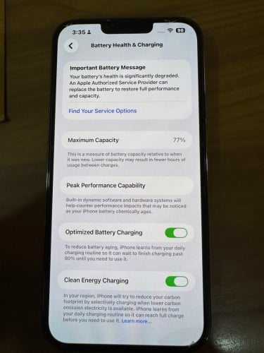 iPhone 13 Pro Max 256g 98%