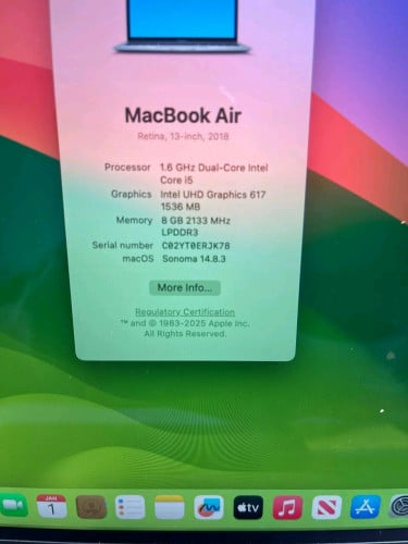Macbook Air Year2018
