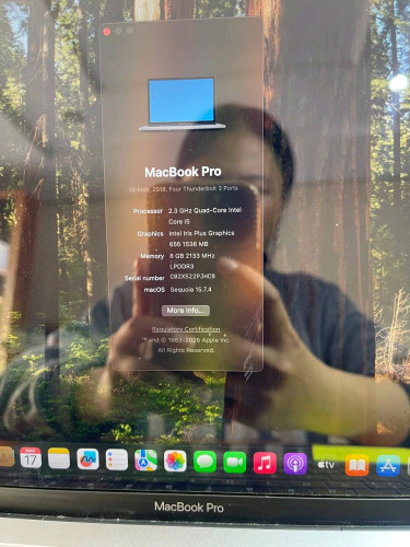Macbook Pro year2018 Touch Bar
