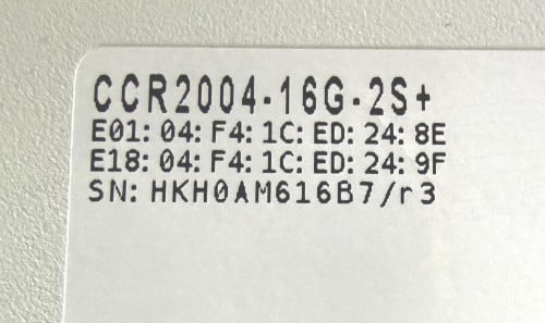 Mikrotik CCR2004