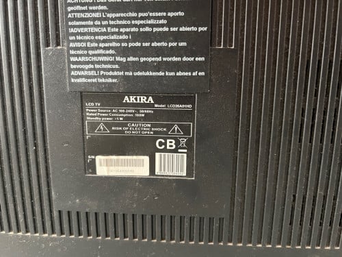 TV AKIRA 26”