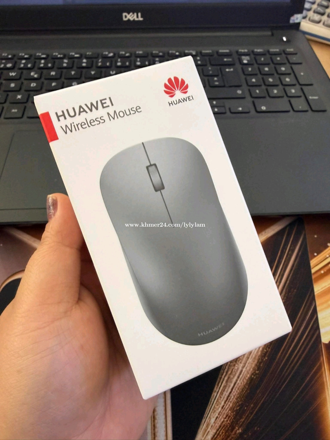 Computer Howai Mouse Huawei wireless Mouse original លក់15$ ស្តុកមានកំណត់ price $15.00 in ...