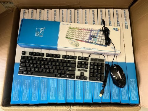 ឈុត Keyboard and Mouse G21B