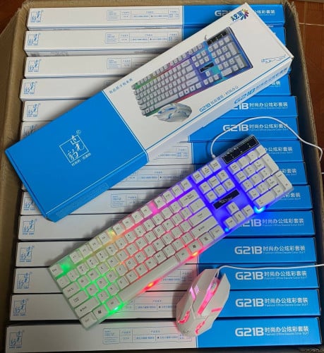 ឈុត Keyboard and Mouse G21B