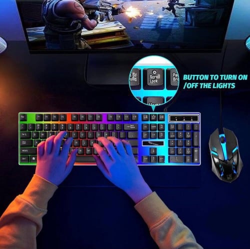 ឈុត Keyboard and Mouse G21B