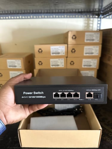 #POE Switch 4 Port  Model: G04 P11U65