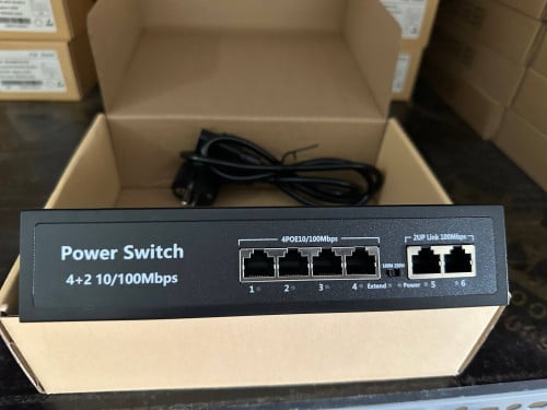 #POE Switch 4 Port Model: RD-104 P2U65