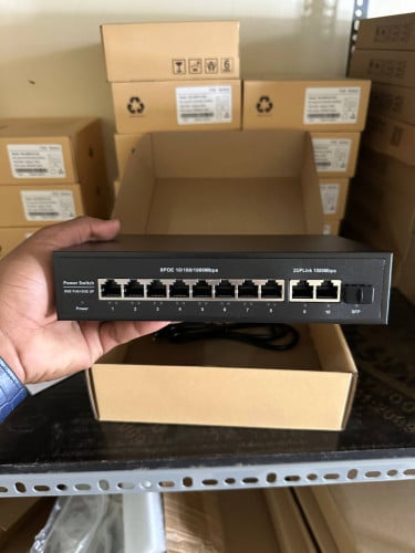 #POE Switch 8 Port  Model: RD-G08P21U120