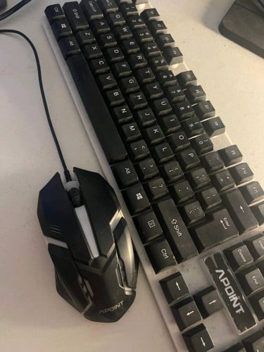 10$ លក់ Keyboard + Mouse Set (APOINT)