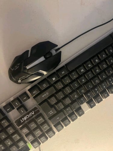 10$ លក់ Keyboard + Mouse Set (APOINT)
