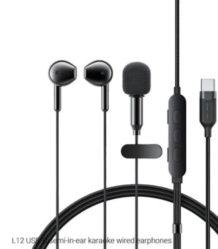 Acefast karaoke wired earphones