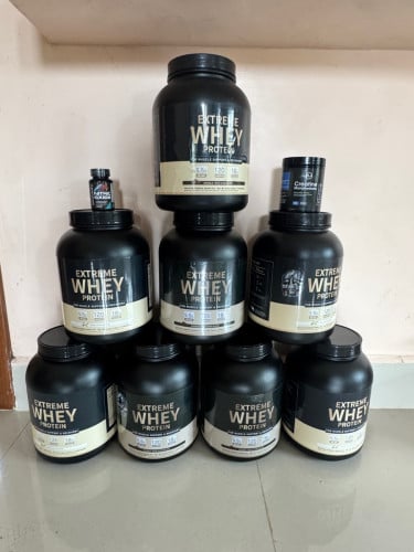 Gym protein powder 2.4 kilos XL size 🦍💪🦍