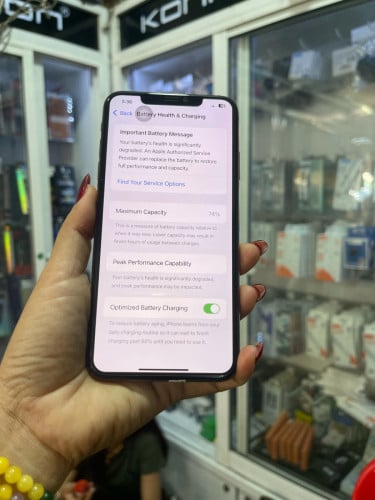 iPhone Xsmax 64GB/LLថ្ម74%តួរ97%សុីនសានុំ