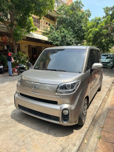12800$ Kia Ray 2018 Silver ក្រដាស់ពន្ធ