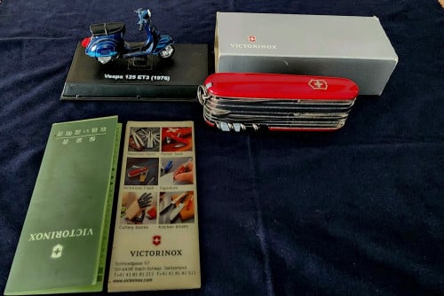 Like New Victorinox Swiss Knife 120 usd