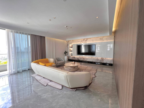 Luxury 3 Bedroom Penthouse for Rent in Tonle Bassac | Phnom Penh