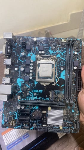 MOTHERBOARD: Asus B250M-Kylin Second hand 45$CPU: I7-6700  Second hand 25$