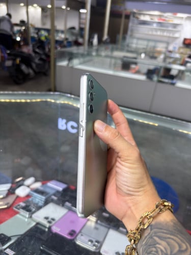 Samsung A34 5G Silver , Ram8GB HD128GB Phone Condition 95% , ម៉ាស៊ីនសានុំ