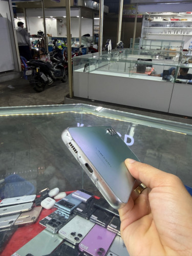 Samsung A34 5G Silver , Ram8GB HD128GB Phone Condition 95% , ម៉ាស៊ីនសានុំ