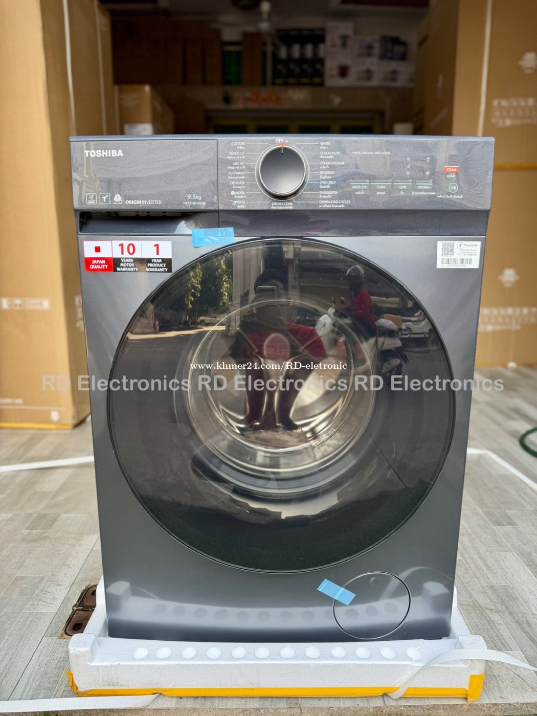 Toshiba មានមុខងារបោក15មុខ ( ថែមកាដូរ៣មុខ)