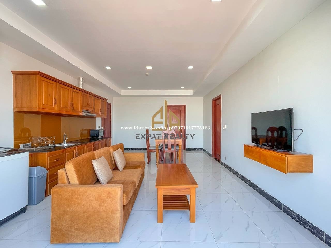 2 Bedroom Services Apartment for Rent in Tuol Tumpoung