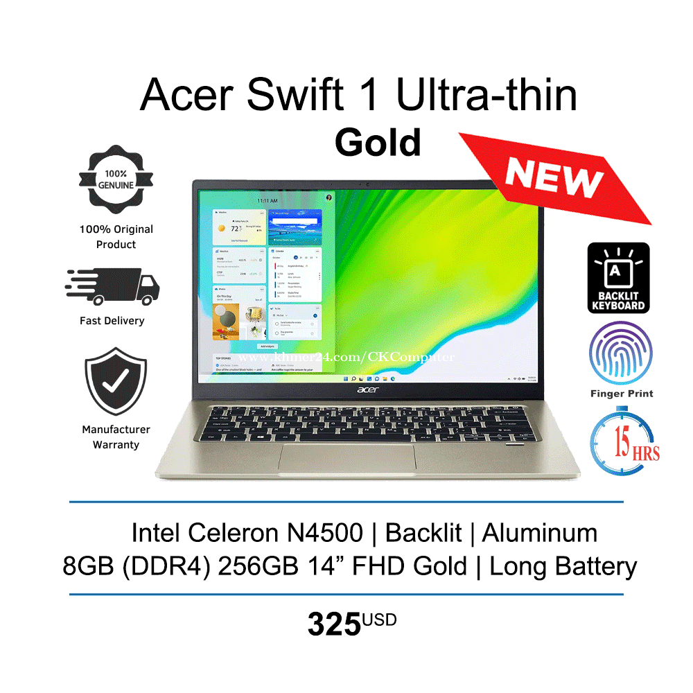 Acer Swift 1 Ultra-thin