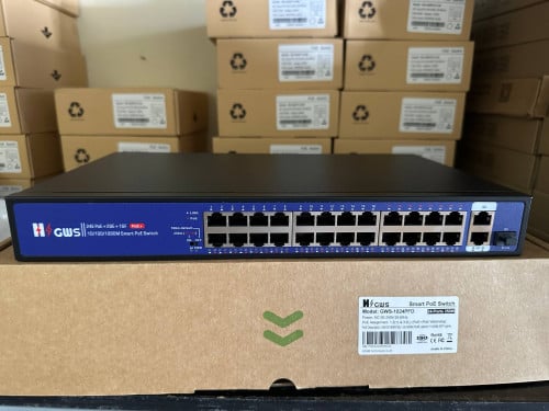 #GWS Smart PoE Switch GWS-1024PFD