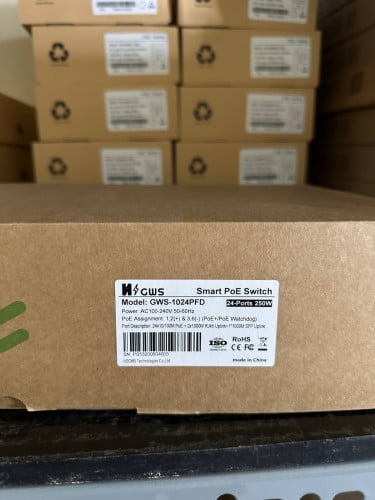 #GWS Smart PoE Switch GWS-1024PFD