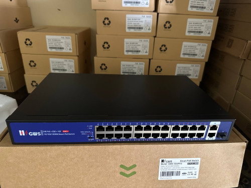 #GWS Smart PoE Switch GWS-1024PFD