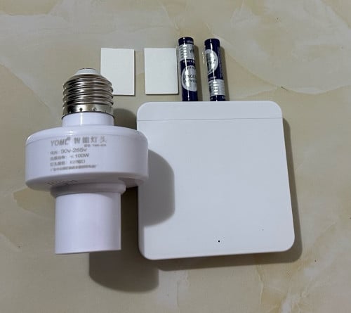 កុងតាក់បិទបើកភ្លើងអំពូល Smart មិនបាច់ ត ខ្សែ ភ្លើង