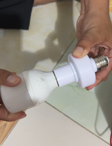 កុងតាក់បិទបើកភ្លើងអំពូល Smart មិនបាច់ ត ខ្សែ ភ្លើង