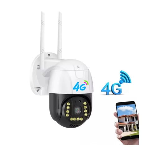 4G Camera 1 len PTZ 360 (sim card)