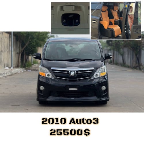 ALPHARD 2010 Auto3 កៅអីម៉ាស្សា