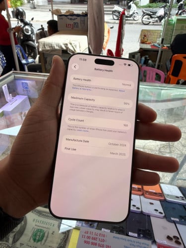 iPhone 16 Pro max 99% 512G X/A Battery 99%