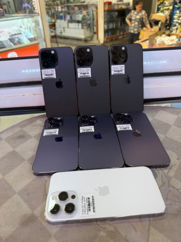 Iphone14promax Sim1&esim battery ហ្សីនៗ