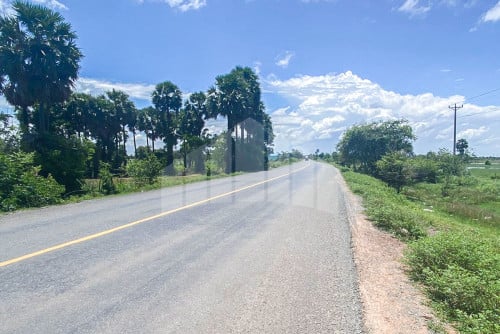 Land for Sale along 30m wide road Kampong Speu Province