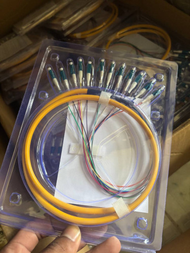 Pigtail 12 Pack Of Colorful LC UPC pigtail 0.9mm length 1.0m SM