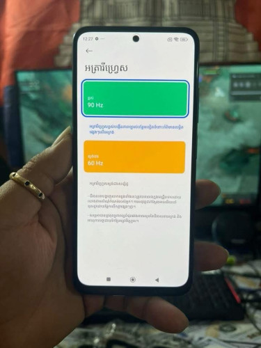 Redmi note 11 / ram6g+2g / 128g / global sim2 /សុំណុំហ្សុីន99% លក់តំលៃក្រោមទីផ្សារនៅកម្ពុជា 75$ ដាច់